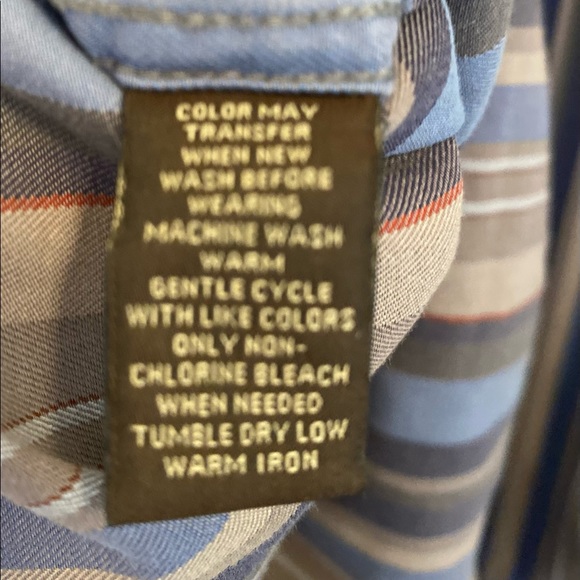 Tasso Elba Men’s Button Up Striped Shirt Sz S. - Picture 4 of 10